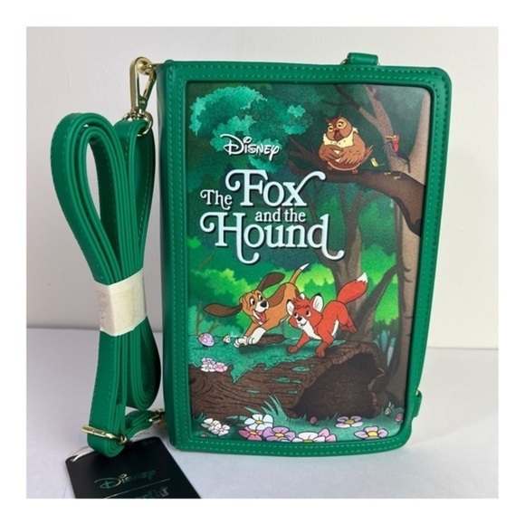 Loungefly | Disney Classic Books Fox And The Hound  Cross Body Bag
